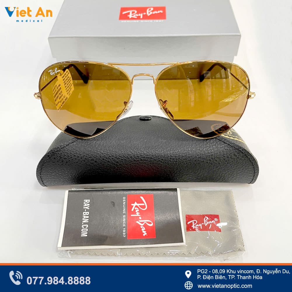 Kính mát Rayban kiểu dáng phi công huyền thoại