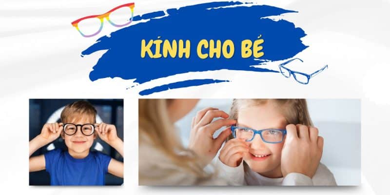 Kính mắt trẻ em là giải pháp giúp bảo vệ đôi mắt bé