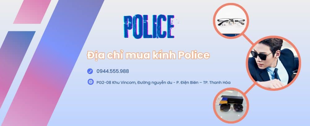 Mua kính Police chính hãng tại Kính mắt Việt An