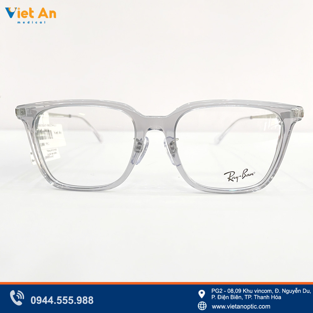 Mắt kính dáng vuông hiện đại