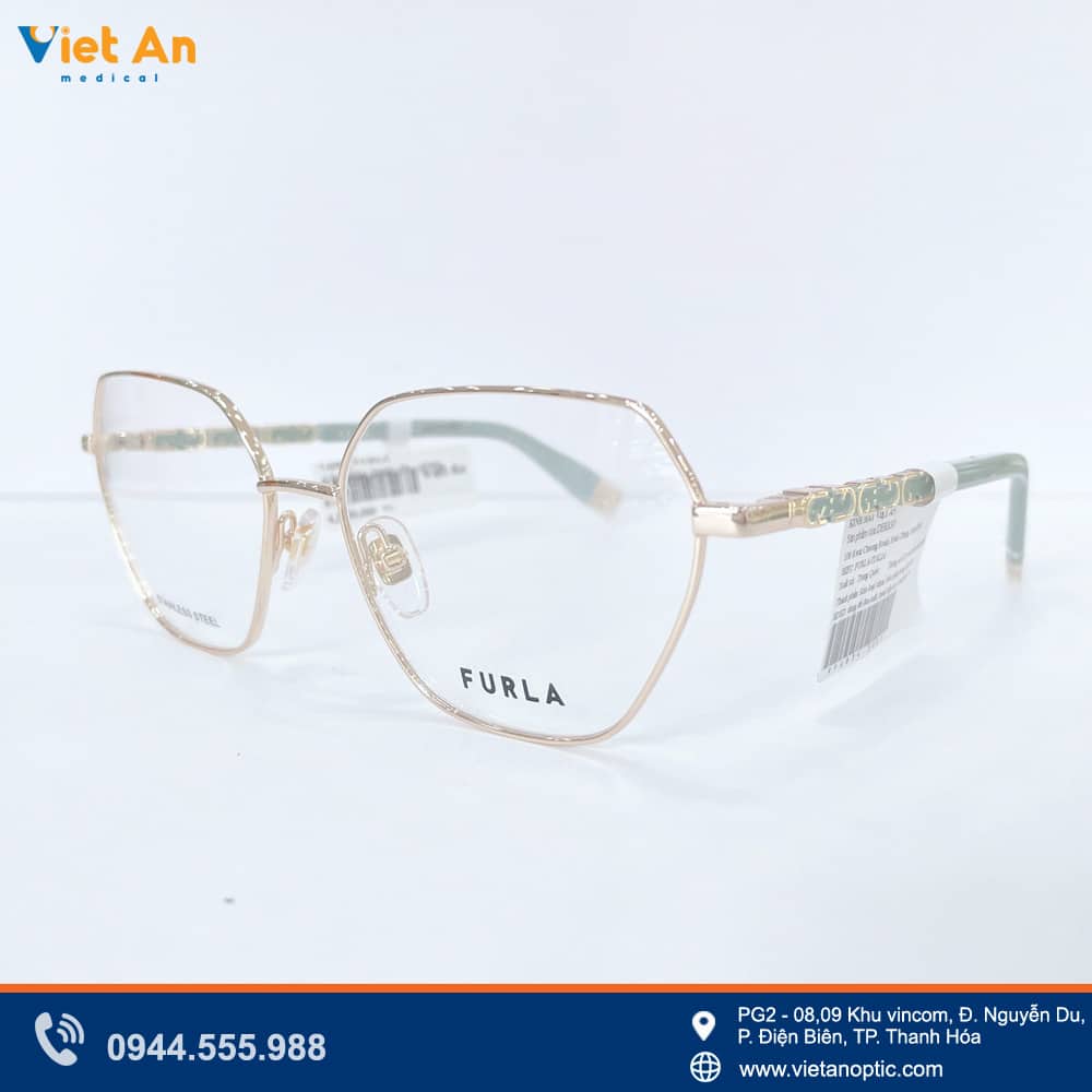 Viền gọng màu vàng