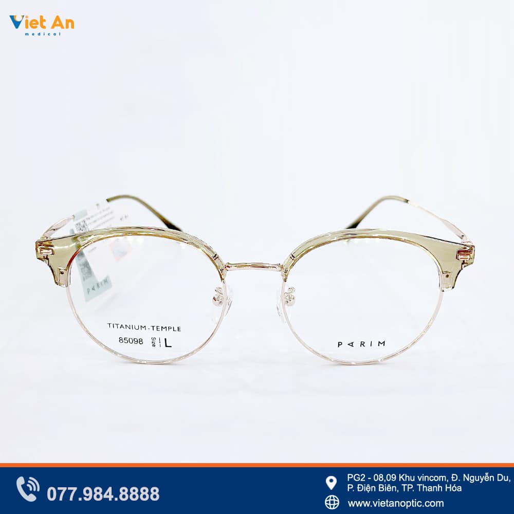 Gọng nửa viền trẻ trung