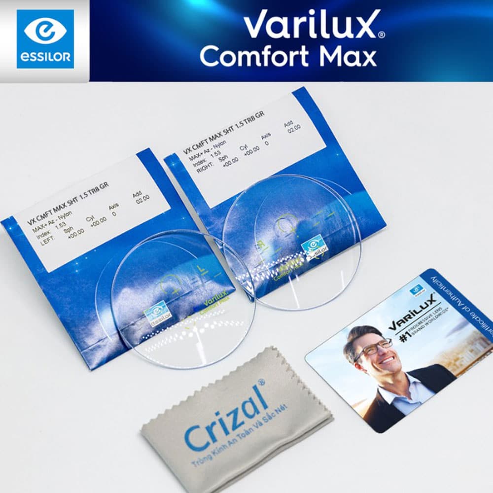 Mắt kính đa tròng Essilor Pháp